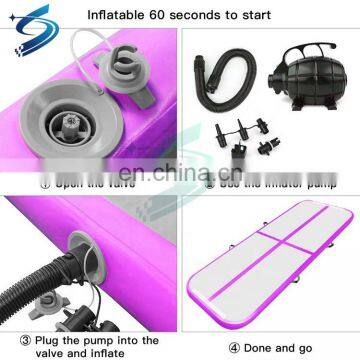 Wholesale Air FloorTrack Bounce Jumping Sports Tumbling Inflatable Air Tumble Gymnastics Gym Equipment Mat Mats Airtrack photo-4