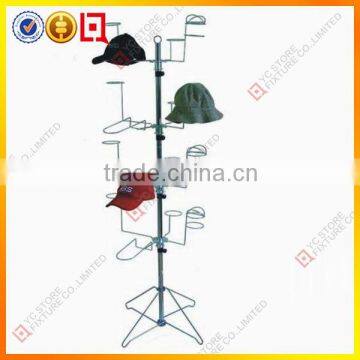 4Tier metal end cap display stand