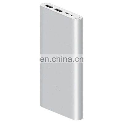 Xiaomi Original Mi Power Bank 3 18W 10000mAh Quick Charge Dual-USB Aluminium Powerbank Fast Charger Portable External Battery