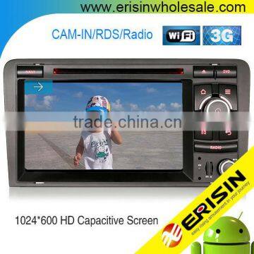 Erisin ES2027A 7" Touch Screen 2 Din Car Radio Bluetooth for A3 RNSE-PU