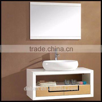 good processed double sink bathroom cabinet set /discount bathroom cabinet