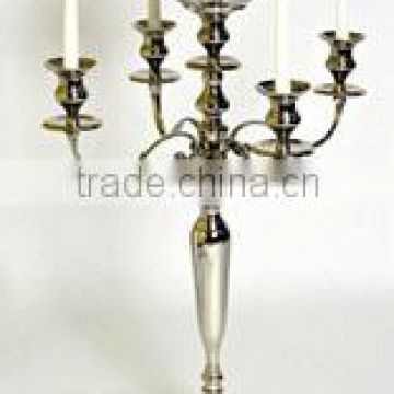 5 Candlestick Centerpiece Bowl Wedding Decorative Candelabra