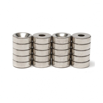 Brute Force NdFeB Permanent Magnet in Zinc / Nickel Coating photo-3