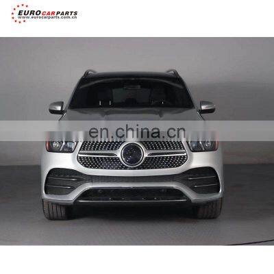 2021 GLE CLASS W167 body kit high quality PP material full set body kit with front bumper side skirt rear bumper