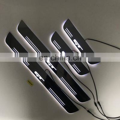 Led Door Sill Plate Strip for Kia Optima GT Dynamic Sequential Style Step Light Door Decoration Step