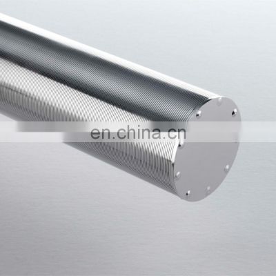 stainless steel wedge wire filter johnson screen for salt purification