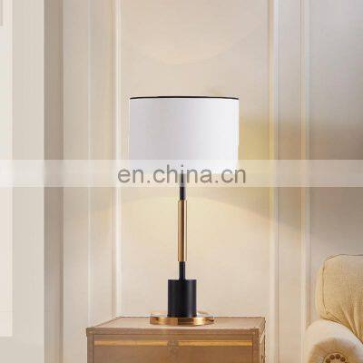 Simple European Style Home Table Lamp Lighting Bedroom Decoration Metal Gentle Eye Protection Dimmable Table Lamps photo-5