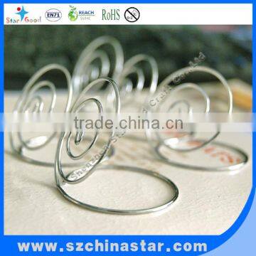 Customized Shape Wire Business Card Holder photo-3