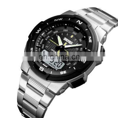 China Analog Digital Watch Factory Skmei Brand Mens Watches Fashion Best Selling Waterproof Sport Watches For Men