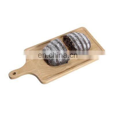 Wholesale wooden bread board cutting board food serving tray