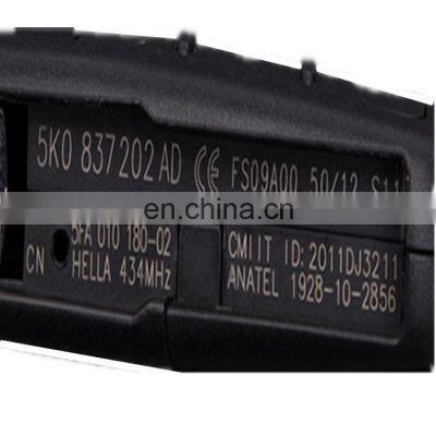 3 Buttons Flip Remote Smart Car Key Case Shell Cover Fob For Volkswagen VW Jetta Golf Passat Beetle Polo Bora photo-3