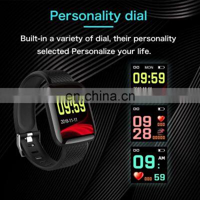 1.3 Inch Color Screen Smart Watch 116 Plus Sport Smart Bracelet Fitness Watch Tracker Heart Rate And Blood Pressure photo-2