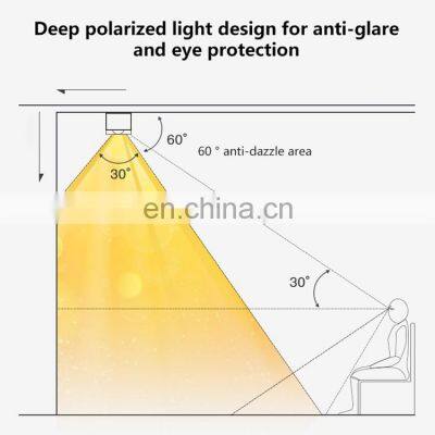Modern Design Factory Direct Sale Aluminum Black 30Watt Led Linear Down Lighting System photo-2
