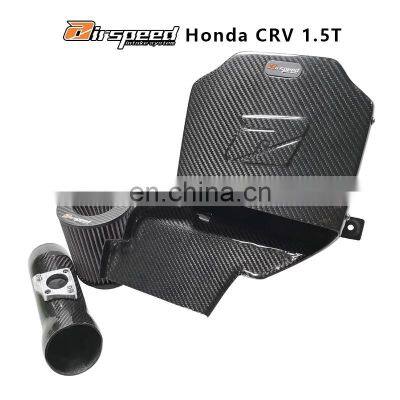 More Effectively Auto Parts 100% Dry Carbon Fiber Material Cold Air Intake Kit For Honda CRV 1.5T