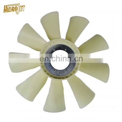 HIDROJET E320C fan 9 blades 6 holes 320C 204-0910 cooling fan 2040910 for 330C E330C E321C 321C