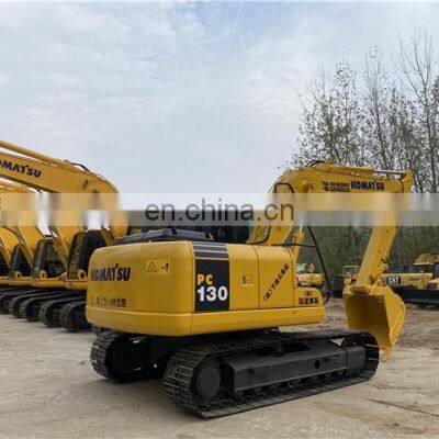 CE verified used komatsu excavator 13 ton PC130 komatsu Japan construction machinery