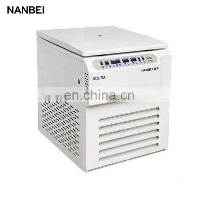 6 x 2400ml 12 bucket large capacity low speed refrigerated centrifuge for blood bank