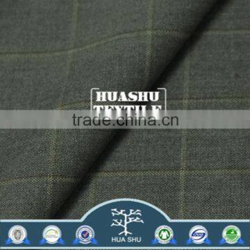 High quality New style Polyester viscose check fabric for me