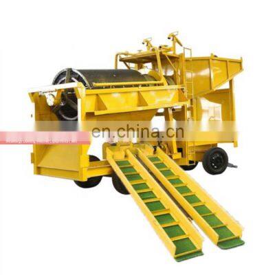 Small Alluvial River Sand Mine Separator Wash Mining Portable Gold Washing Processing Machine for Placer Gold Ore Diamond