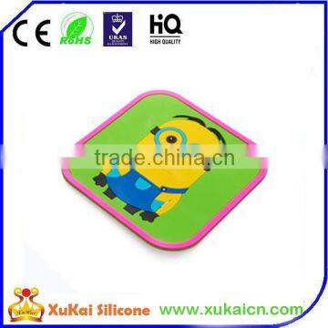 Colorful fruit design silicone Placemat