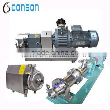 304 and 316 Stainless steel food transfer pump