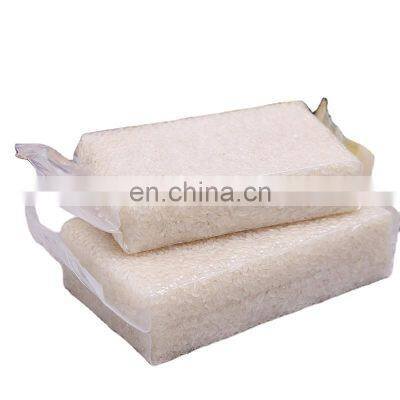 China Transparent Pa/pe Plastic Vacuum Bags/food Vacuum Packing Pouch Rice Brick Bag Food Vacuum Rice Package Bag