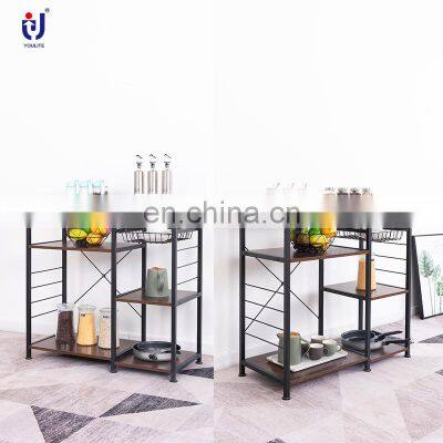 Modern Design Four Layer Kitchen Sundries Bowls Storage Rack As You Require photo-5