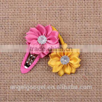 Fashion Handmade Hairpin Sun Flower BB Hair Clip Shape Lovely Girl Hairpin & Flower Princess Children Hair Accessory MY-DA0001