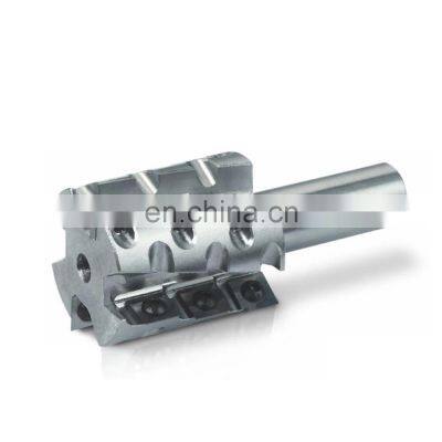 Alloy Cutterhead Sprial Planing Cutter Head for Cutting Spiral Gong Milling Machines,tenon Machines,CNC Machining Centers 4T/6T photo-3
