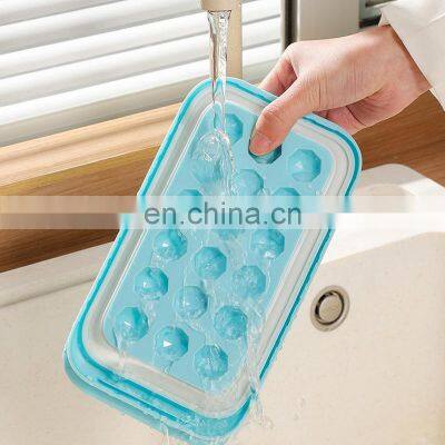 Favourable Price Portable Rubber Wholesale Custom Water Bottle Round Silicone Ice Cube Tray photo-5