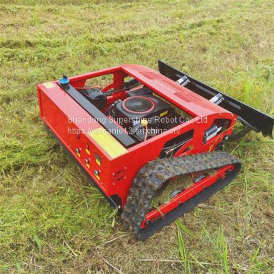 remote controlled brush cutter, China tracked robot mower price, slope mower cost for sale