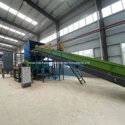 High quality CE Certification Double Shaft Shredder Two Axis Shredding Machine For Solid Waste Heavy Industrial Machine