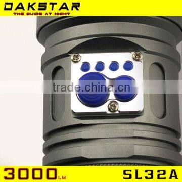 DAKSTAR SL32A XML U2 3000LM 18650 Aluminum CREE Rechargeable High Power Search Superbright Strong Light Torch photo-2