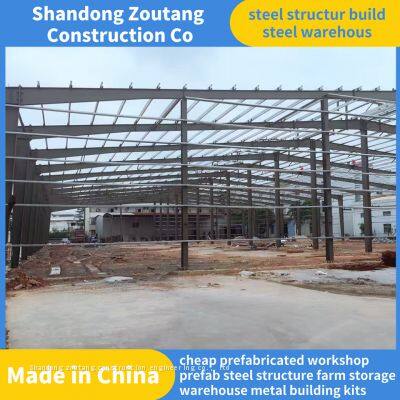 Customized Fabrication Steel Space Frame Metal Galvanized Steel Structure Residential Building