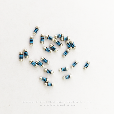SMD Resistors 0411 1206 0204 0207 Metal Film Resistance 10ohm To 10Mohm Leadless Metal Film Resistor MELF Resistors photo-4
