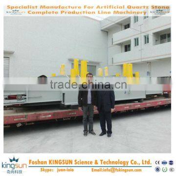 Good Price KINGSUN Machinery Used for Stone Slab/Quartz Stone Making Equipment for Pressing