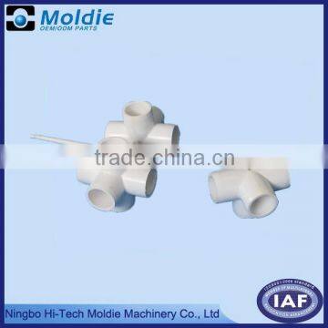 Plastic injection PVC pipe joint system