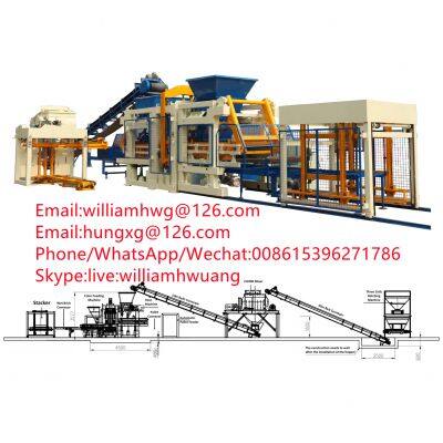 Fully Automatic Concrete Block Making Machine Hollow Brick Making Machine