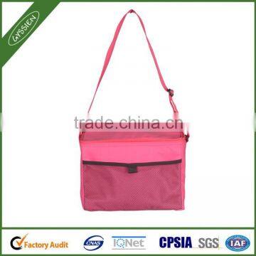 2014 Trendy continued hot pink/custom insulated rolling cooler bag,rolling cooler bag