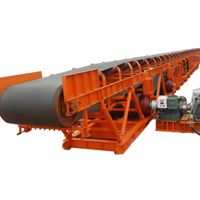 Customized Industrial Fixed Belt Conveyor DSJ80/40/2x110 for Mining, Heavy Duty Industrial Material Handling Equipment