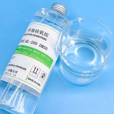 Supply Brand Low Molecular Weight Dimethicone Oil Low Viscosity 50cSt Skincare Ingredient Additive Volatile Silicone Oil photo-3