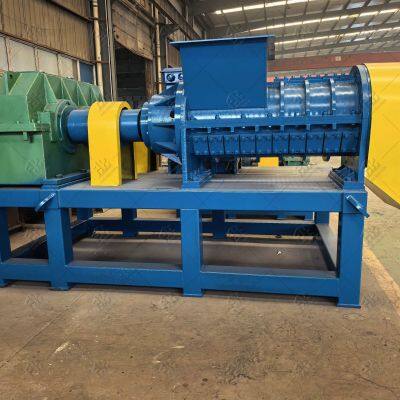Jumbo Bags Screw Shredder Ton Bags Soft Material Spiral Shredder