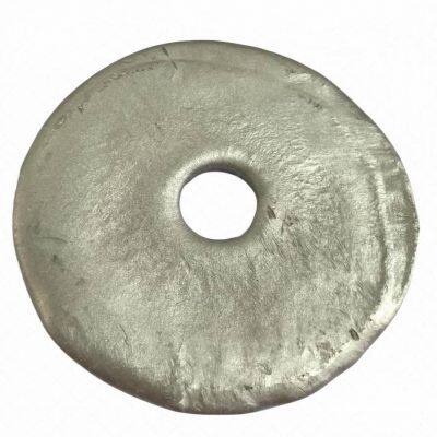 Hollow Aluminum Cakes for Refining and Deoxidation From Foundries and Shot - Blasting Plants in Linyi, Qingdao, Shandong, With an Aluminum Content of 98.5%, Are More Effective Than Solid Aluminum Blocks