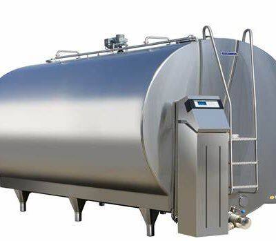 Horizontal Direct Cooling Milk Storage Tank for Milk Industry Dairy Processing Machine photo-6