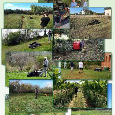 Overgrown Fields Vegetation Reclamation MTSK1000 Remotely Controlled Multi-functional Flail Mower photo-6