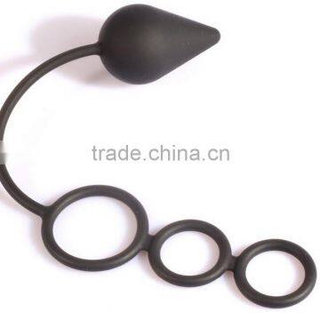 2016 Top Selling Men and women Silicone Anal Plug Beads, Butt Plugs, G Spot Stimulation Ass Masturbation Sex Products For women