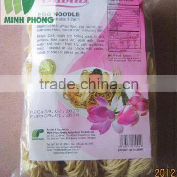 EGG NOODLE PASTA NEST/ ROUND SHAPE, SIZE 1.2MM, 400GM