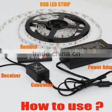 DC12V IR Music Controller With 20 Keys Remote for RGB LED Strip Light photo-5