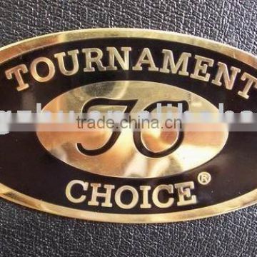 2012 Hot Sale Fashion Name Metal Label Signs