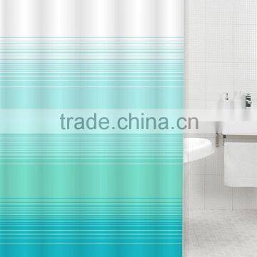 100% Polyester Plain Printed Shower Curtain